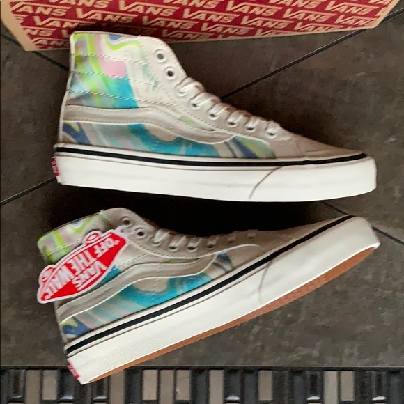 •VANS SK8-Hi 138 DECON RESIN SWIRL Marshmallow WMNS - Picture 16 of 16